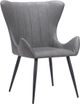 Zuo® Modern Alejandro Vintage Gray Dining Chair-0