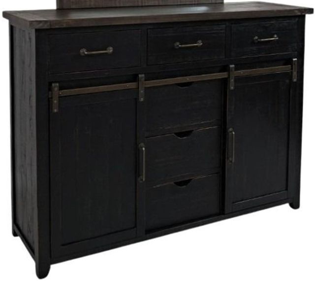 Jofran Inc. Madison County Vintage Black Door Dresser | 304 Stillwater  Furniture | Bangor, Maine