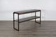 Sunny Designs™ Tyler French Brown Sofa Table with Black Metal Frame-3