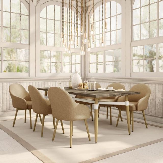 Amisco Customizable Weston Dining Swivel Chair-1