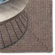 Capel Rugs Simplicity Wood 27" x 9' Concentric Rectangle Runner Rug-2
