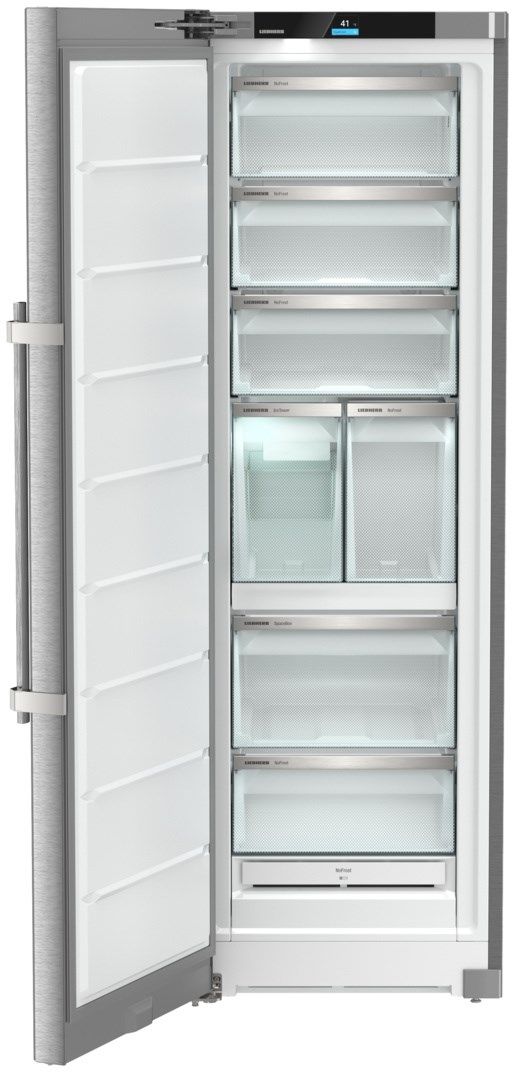 Liebherr Monolith 24" 9.8 Cu. Ft. Stainless Steel Upright Freezer-1