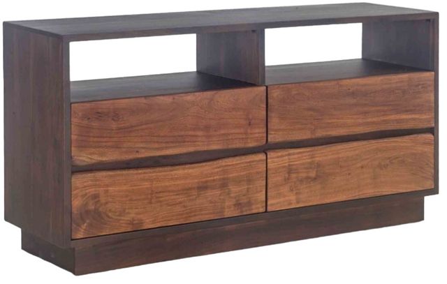 Home Trends & Design San Marino Java Brown/Raw Walnut Dresser-0