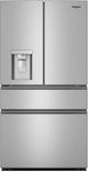 Whirlpool® 36" 28.9 Cu. Ft.  Fingerprint Resistant Stainless Steel Finish French Door Refrigerator with Flexible Temperature Drawer-0