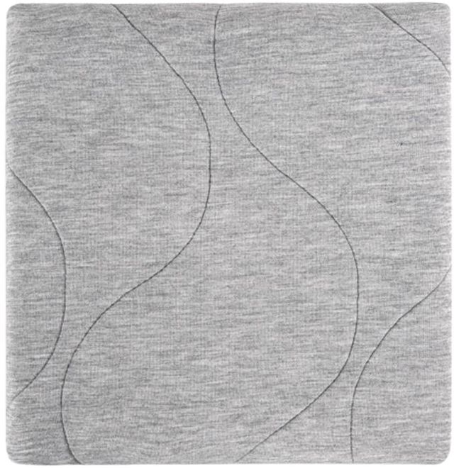 BEDGEAR® Gray Air-X Crib Mattress Protector-1