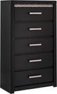 Signature Design by Ashley® Brizmore Black Chest-0