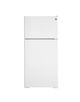GE® 28" 16.6 Cu. Ft. ENERGY STAR® White Top Freezer Refrigerator-0