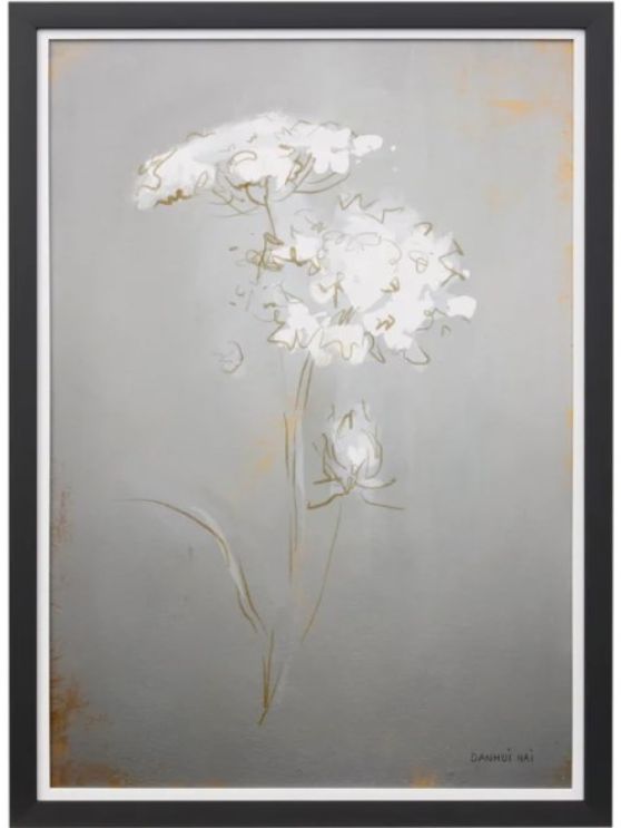 Stylecraft Floral Sketch II Textured Framed Print-0
