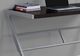 Monarch Specialties Inc. 48"L Espresso and Silver Metal Computer Desk-1