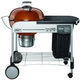 Weber® Performer® Deluxe 22" Copper Freestanding Charcoal Grill-0