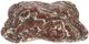 A & B Home Raphael Black/Brown/White Striated Hand-Carved Onyx Bowl-0