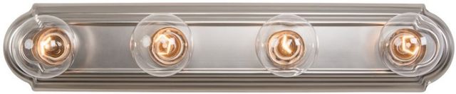 YHD Satin Nickel 4-Light Bathroom Vanity Lighting-1