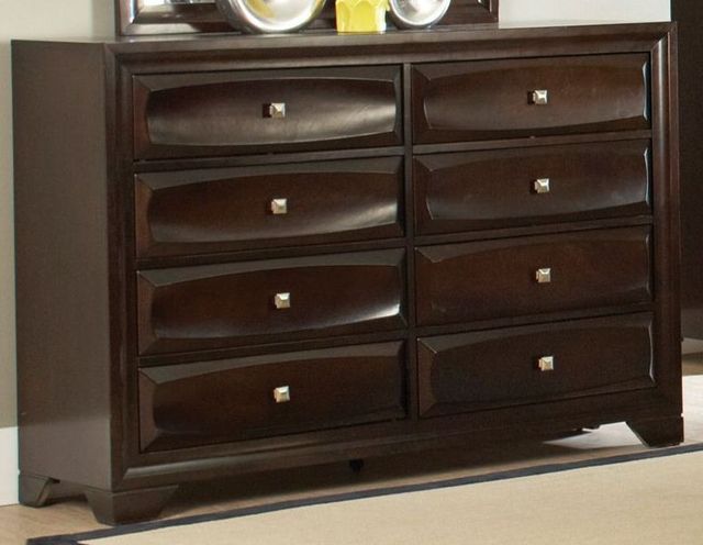 Coaster® Jaxson 5 Piece Cappuccino Queen Bedroom Set-3