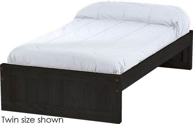 Crate Designs™ Furniture Espresso King Panel Bed-0