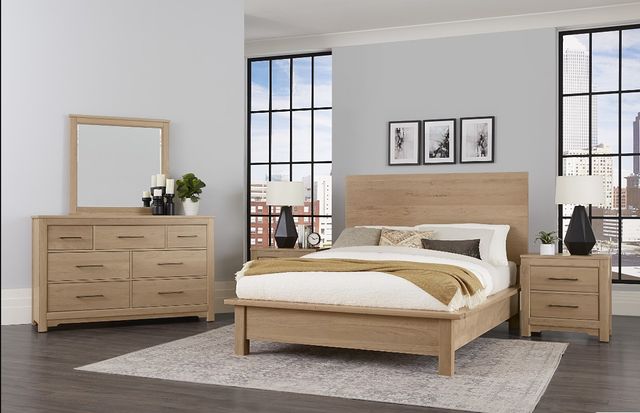 Artisan & Post by Vaughan-Bassett Crafted Cherry Bedroom by Ben & Erin Napier Bleached King Terrace Bed-1