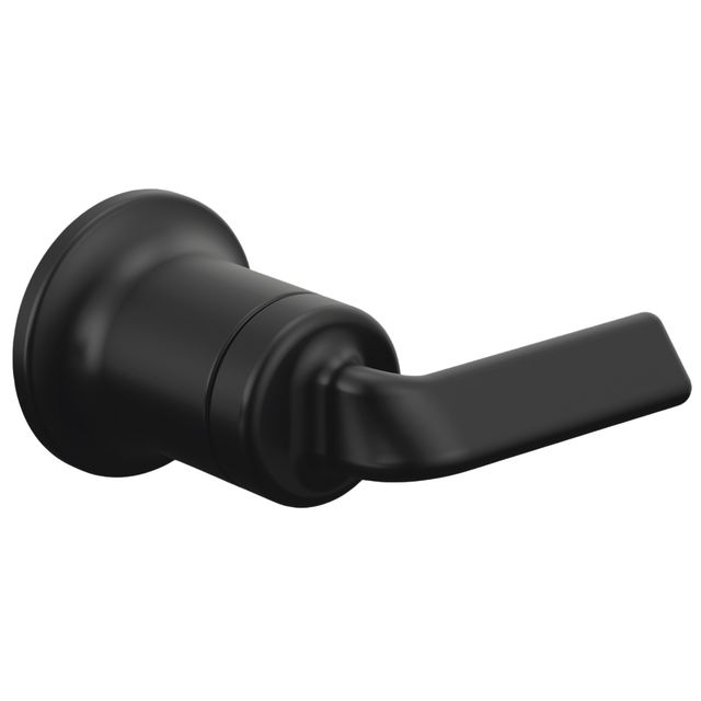 Brizo Allaria® Matte Black 2-Hole Single-Handle Lavatory Faucet Twist Handle-0