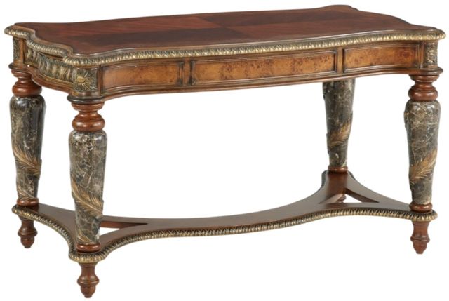 Michael Amini® Villa Valencia Classic Chestnut Writing Desk-3