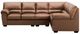Signature Design by Ashley® Whitlock 3-Piece Caramel Small Spaced Sectional-1