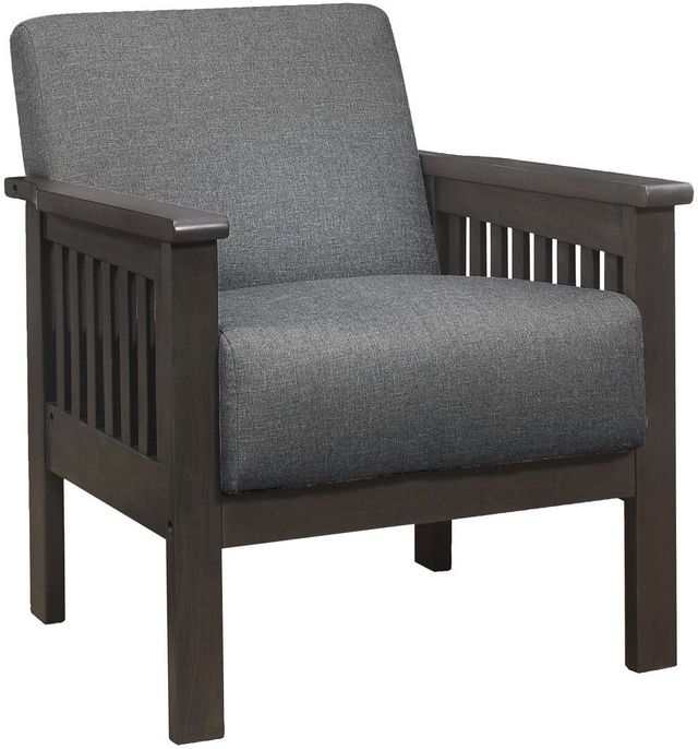 Mazin Furniture Lewiston Gray Accent Chair-2