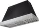 AGA Euclid 48" Matte Black Wall Mounted Range Hood  with Brushed Nickel Trim-0