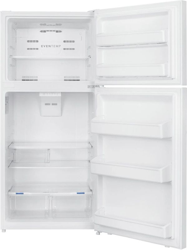 Frigidaire 30" 18.2 Cu. Ft. White Garage Ready Top Freezer Refrigerator -1