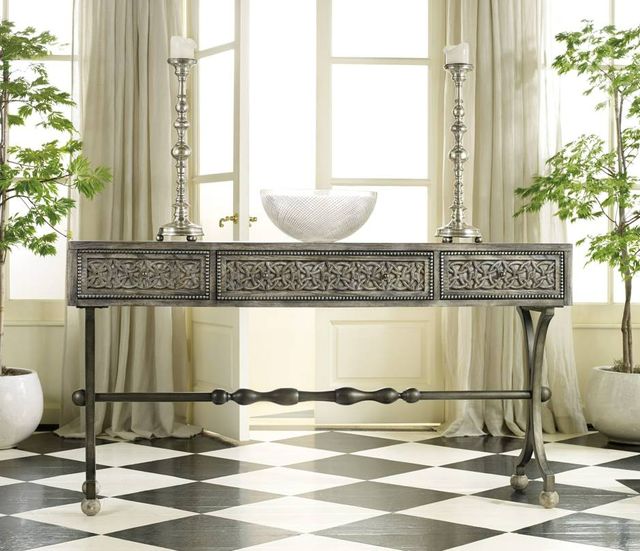 Hooker® Furniture Melange Ravenna Gray Console-1