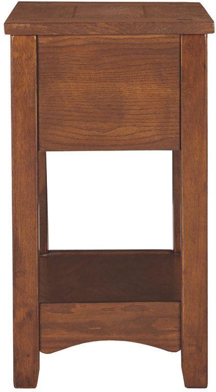 Signature Design by Ashley® Breegin Brown Chair Side End Table-2