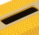 A & B Home Orinoco Yellow Tissue Box-5
