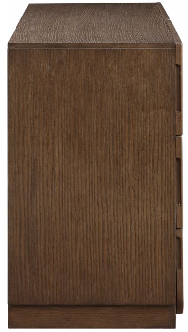 Meridian Furniture Scallop Brown Dresser-2