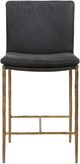 Uttermost® Ascend Aged Gold/Charcoal Gray Counter Stool-3