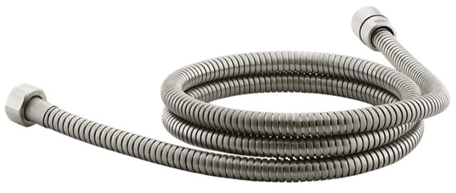 KOHLER® MasterShower® Vibrant Brushed Nickel 60" Metal Shower Hose-0