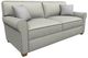 Best® Home Furnishings Customizable Shannon Queen Memory Foam Stationary Sofa Sleeper with Honey Birch Legs-0
