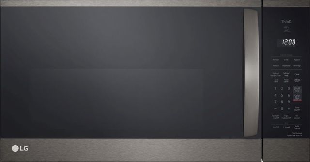 LG 1.8 Cu. Ft. PrintProof™ Black Stainless Steel Over The Range Microwave
