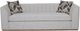 Bernards Elure Gray Channel Sofa-1