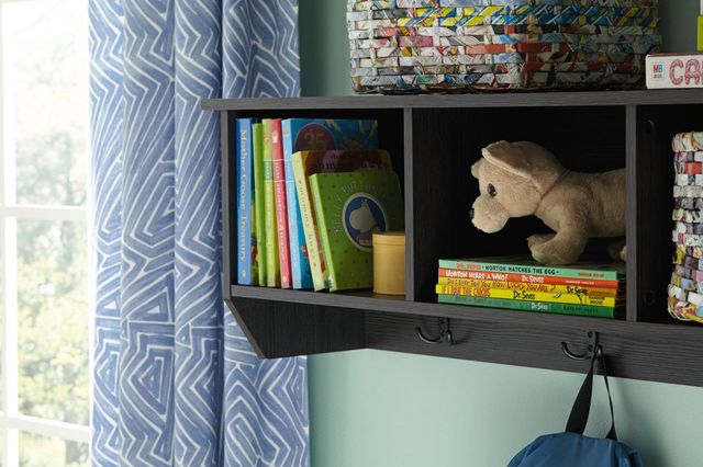 Signature Design by Ashley® Mansi Gray 60" Wall Shelf-2