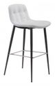 Zuo® Tangiers White Set of 2 Bar Chairs-0