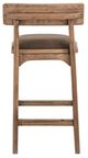 International Furniture Direct Balam Gray/Stained Brown Barstool-4