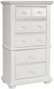 Liberty Furniture Summer House l 4-Piece Oyster White Queen Panel Bedroom Set with Chest-3