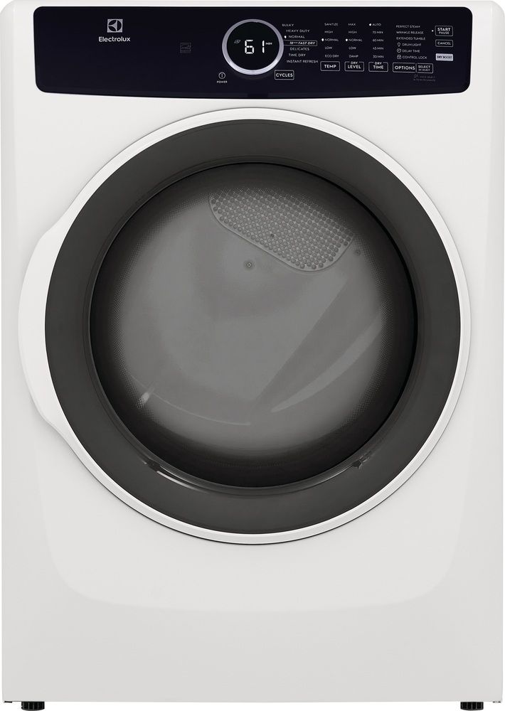 Electrolux 8.0 Cu. Ft. White Front Load Electric Dryer