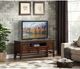 Mazin Furniture Frazier Park Brown Cherry 59" TV Stand-2