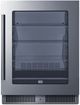 Summit® 24" 4.7 Cu. Ft. Stainless Steel Built-In Beverage Center-0