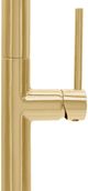 ZLINE Autograph Edition Voltaire Polished Gold Pull Down Single Handle Kitchen Faucet-2