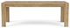 Riverside Furniture Davie Pale Oak Rectangular Dining Table with One Leaf-1