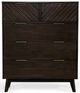 VIG Furniture Modrest Daisy Brass/Brown Chest-1