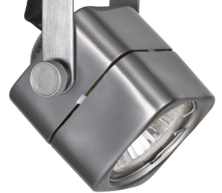 Cal® Lighting & Accessories Brushed Steel Track Light-1
