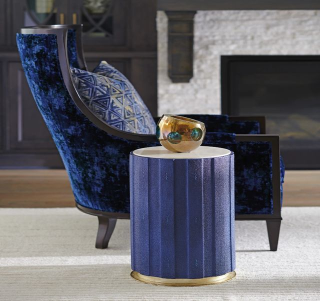 Lexington Home Carlyle Chelsea Cobalt Blue Accent Table-1