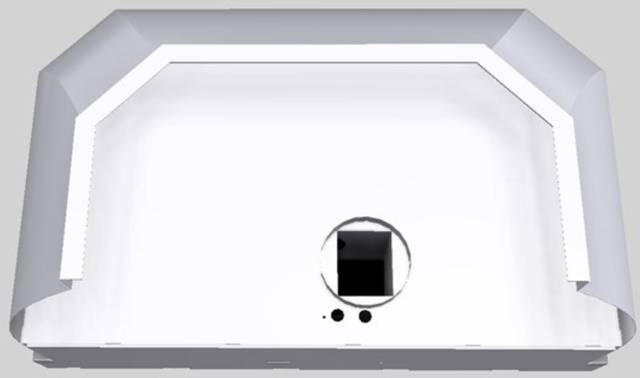 Vent-A-Hood® Designer Series 42" White Wall Mounted Range Hood-2