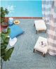 Capel Rugs Sea Glass Ocean Blue 3' x 5' Concentric Rectangle Rug-2