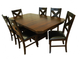 Allwood Furniture Group #112 7 Piece Two Tone Dining Set-0