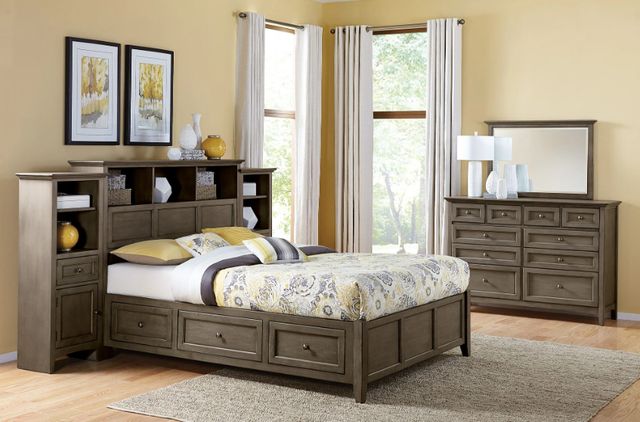 Whittier Wood® Furniture McKenzie Fieldstone 10-Drawer Dresser-2
